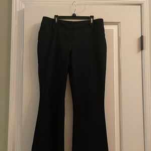Chic Black Flare Women's Pants